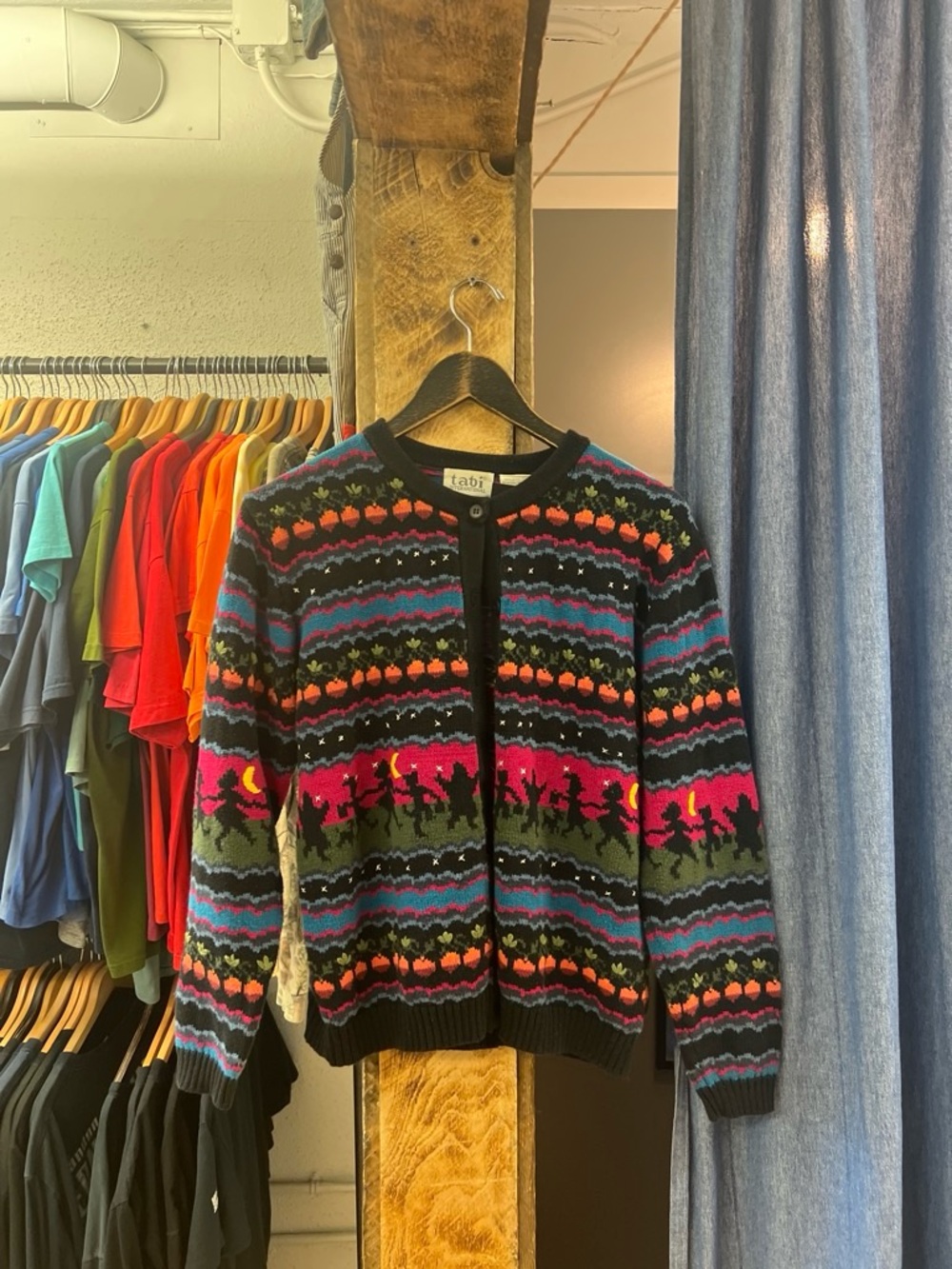 Vintage Tabi International Multicoloured Cardigan